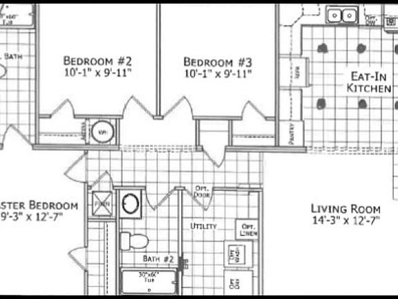 Floor Plan of Edison Plan