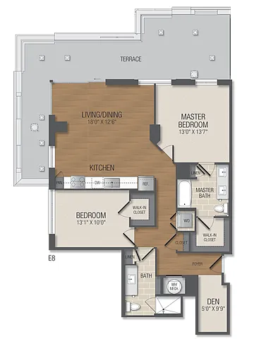 Floor plan BD8
