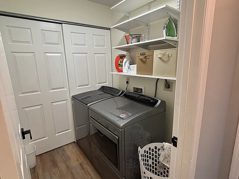 Laundry room.