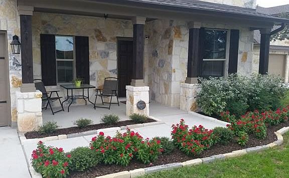 Cozy Front porch for relaxing and enjoying a cup of coffee.