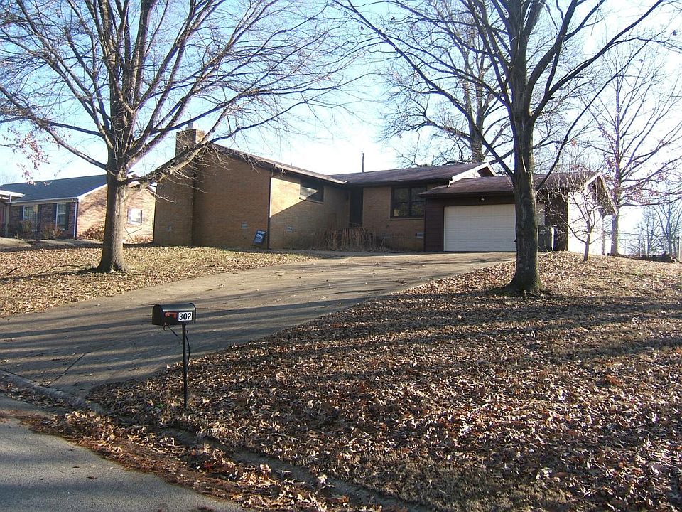 Outside front