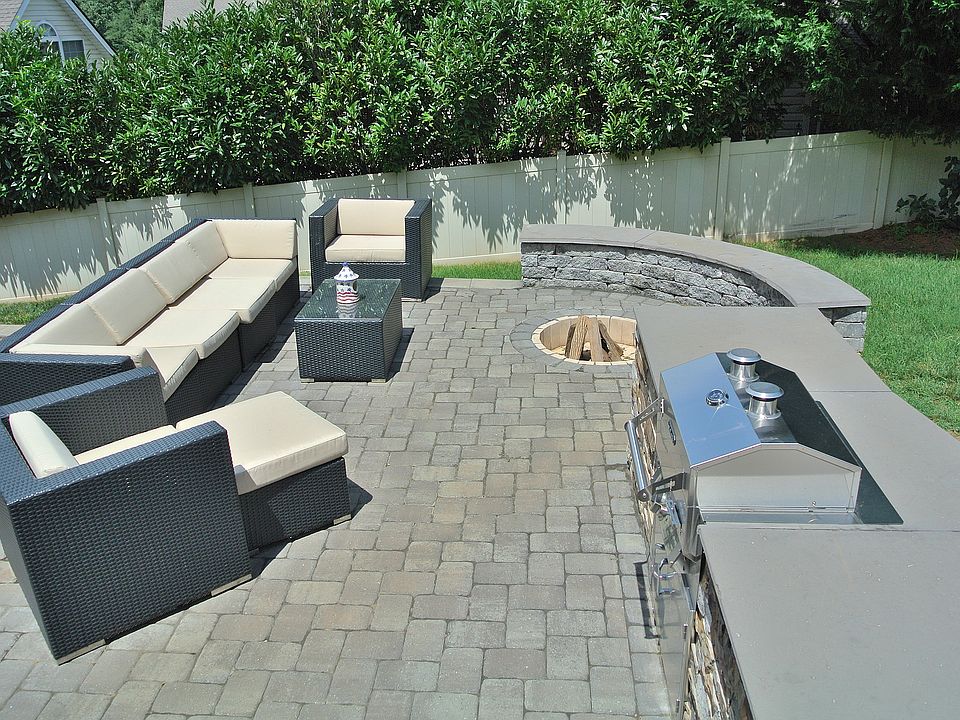 relax by the firepit