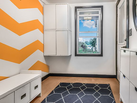 Mud room from the living room door