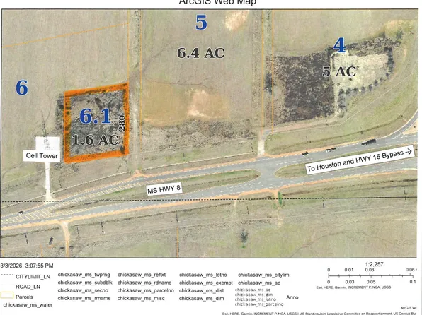 W Highway 8, Houston, MS 38851