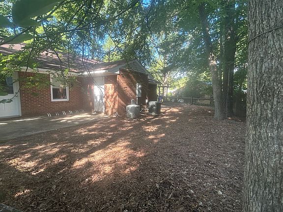 Fenced in back yard/space