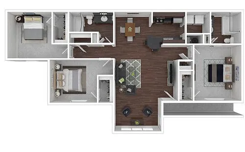 Floor plan C1