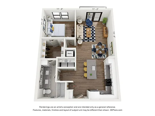 Floor plan A8
