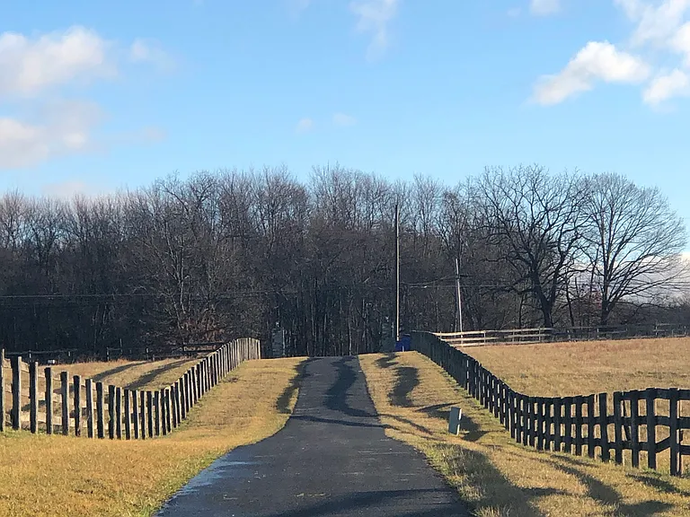 Front lane entrance