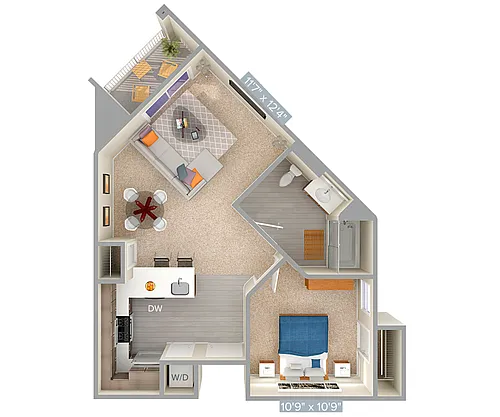 Floor plan S1-1-686sq