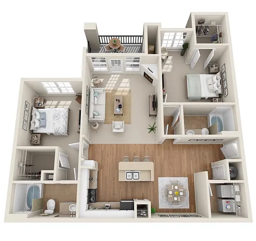 Floor plan The Magnolia