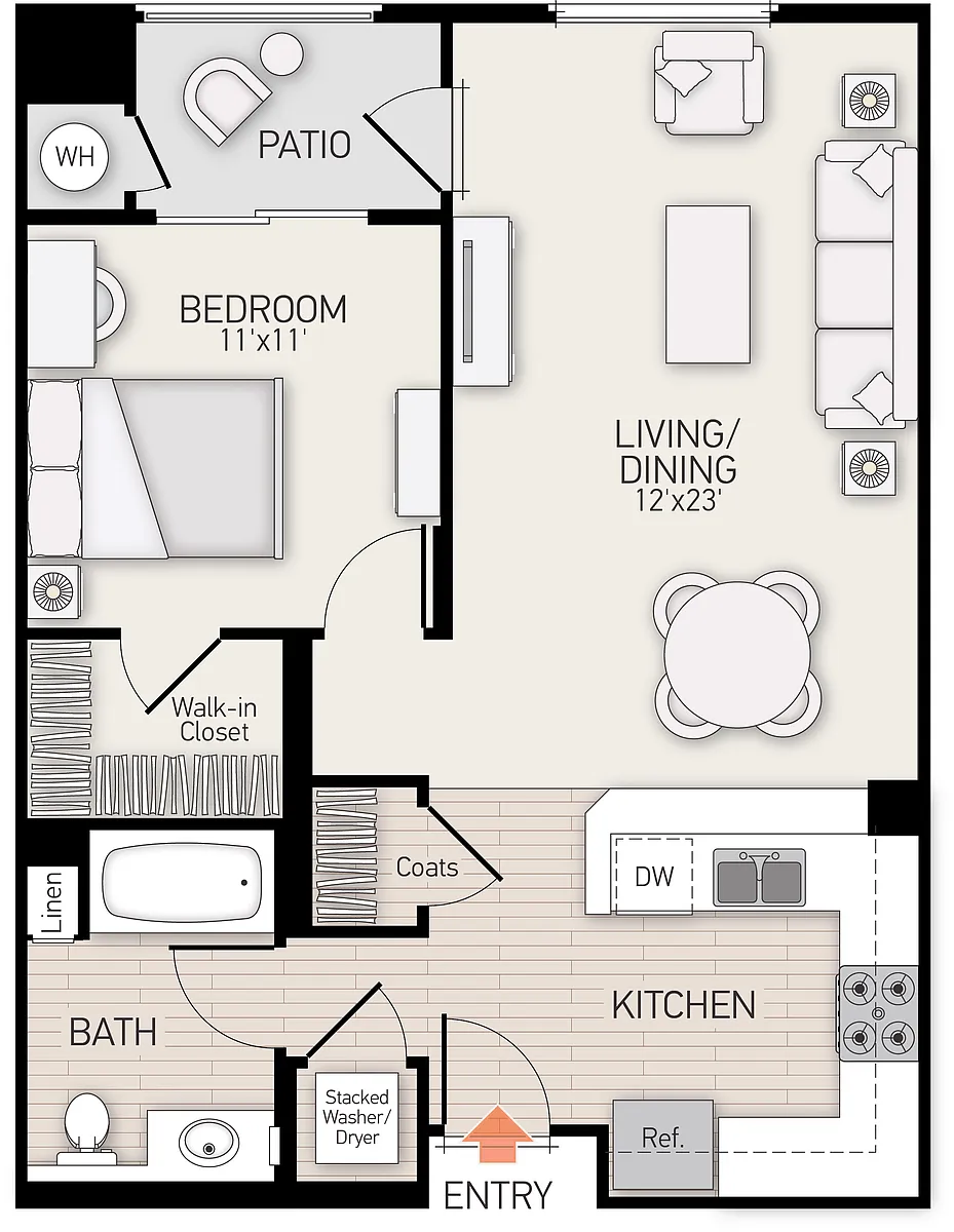 Floor plan Cambria - Plan 5