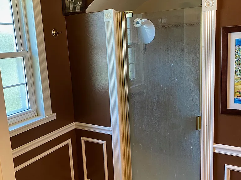 Upstairs Bath walk in shower