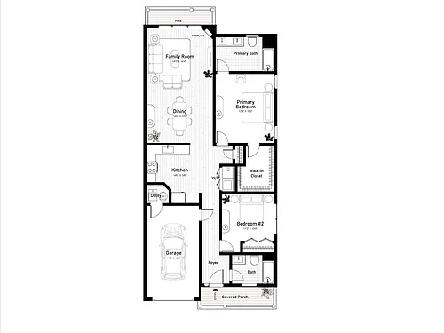 Floor plan Belmont (B08)