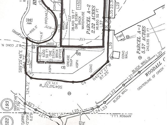 Site Plan 2 bldg on 2.2 acres