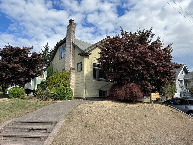 Front of the house.