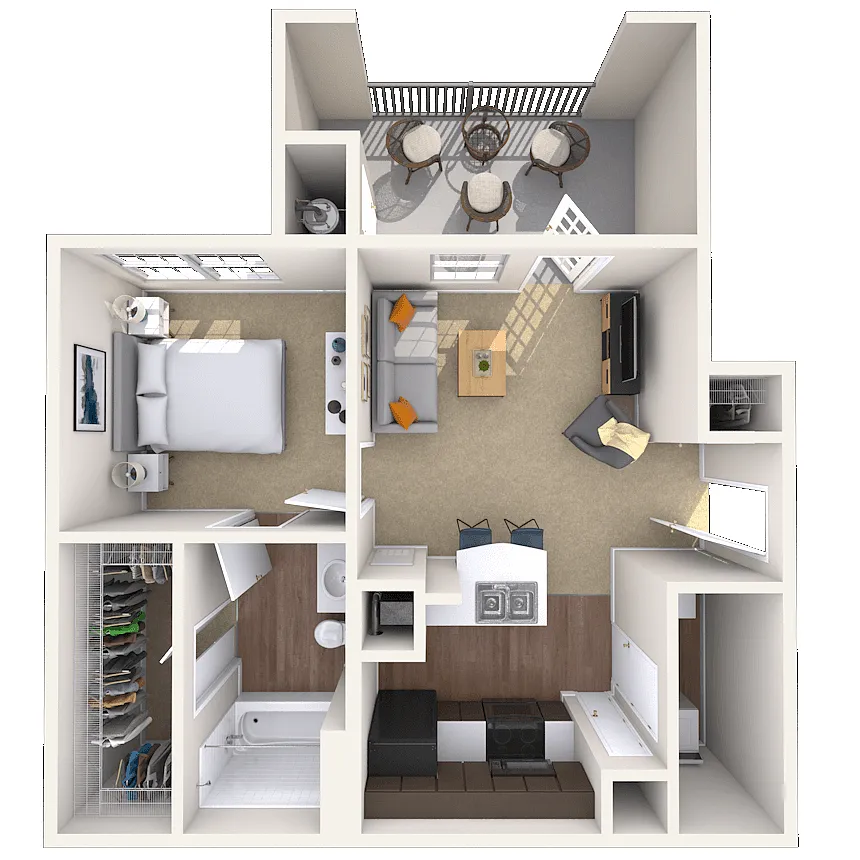 Floor plan Bluebonnet