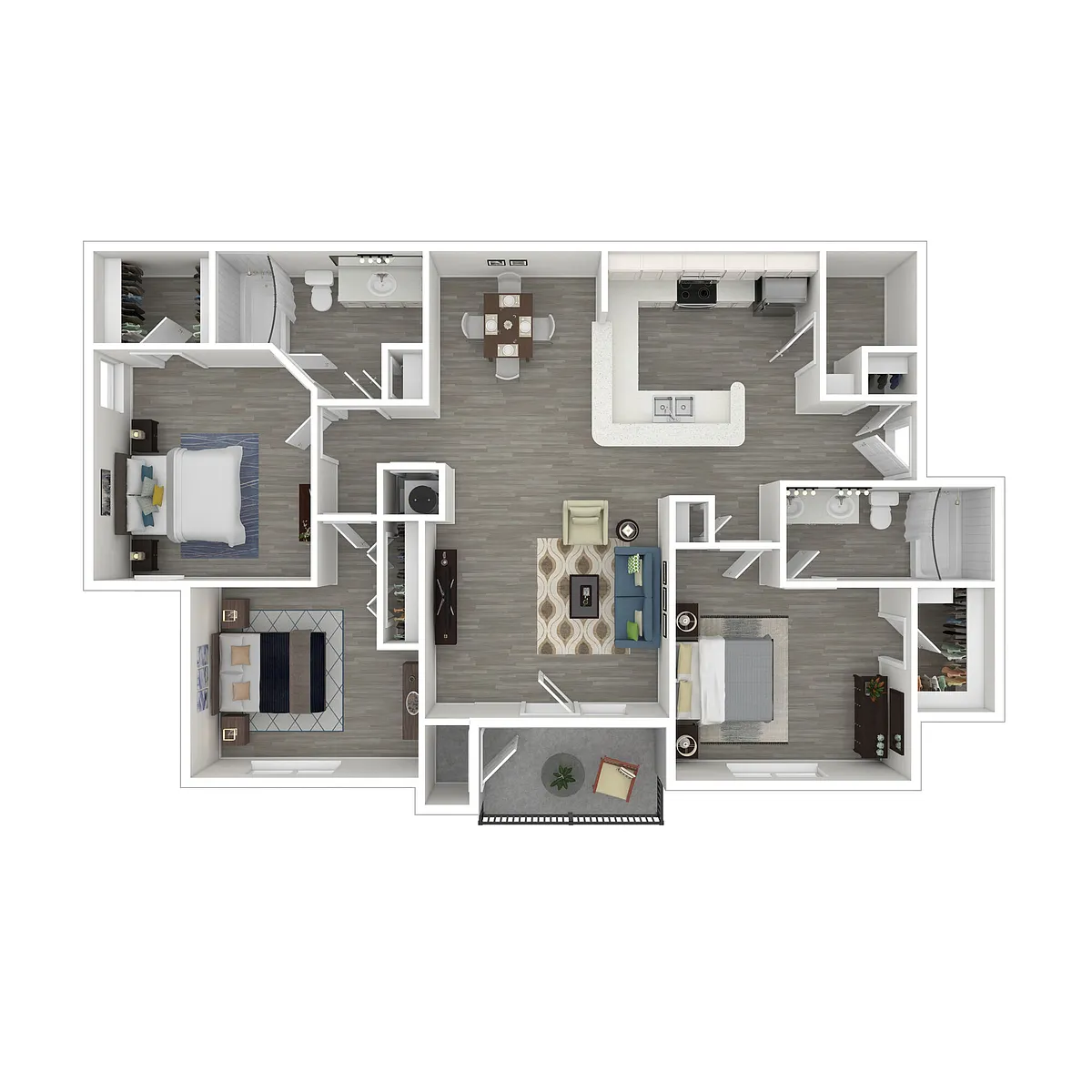 Floor plan C1