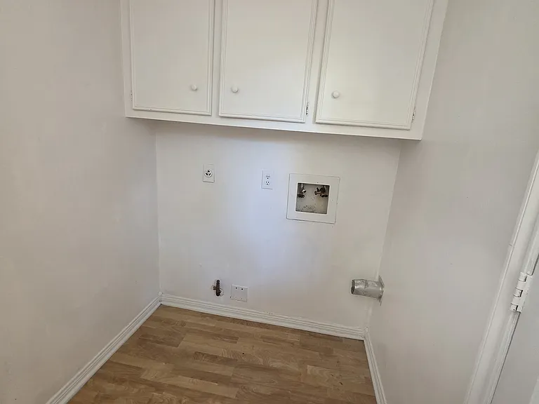 Laundry room located inside!
