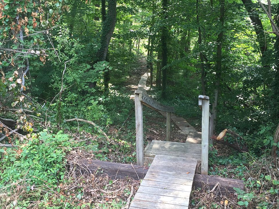 Walkway to water access