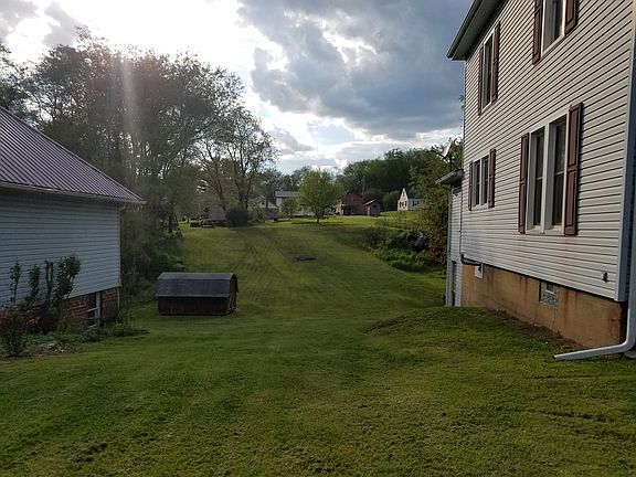 Backyard and shed