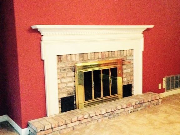 living room fireplace