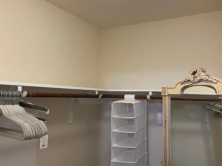 Third bedroom closet view