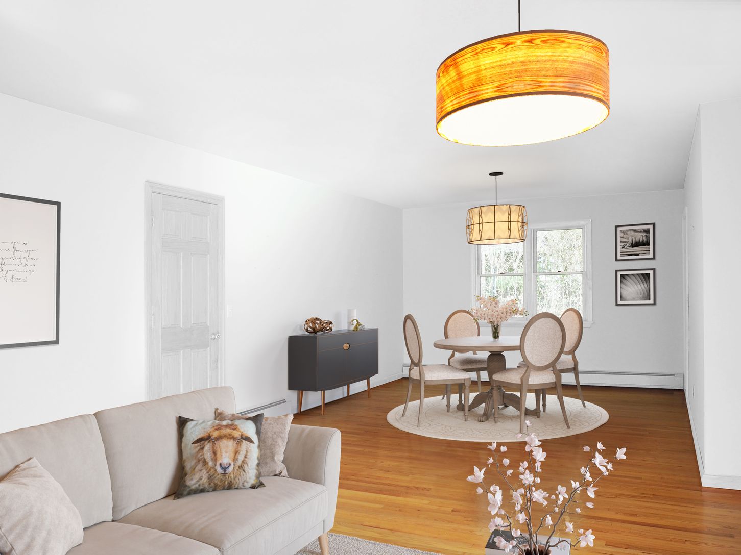  Dining Room Virtually Staged