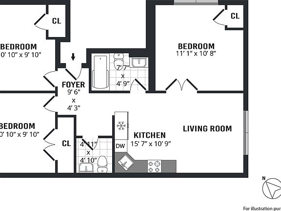 2nd image of 127 Graham Ave #3R
