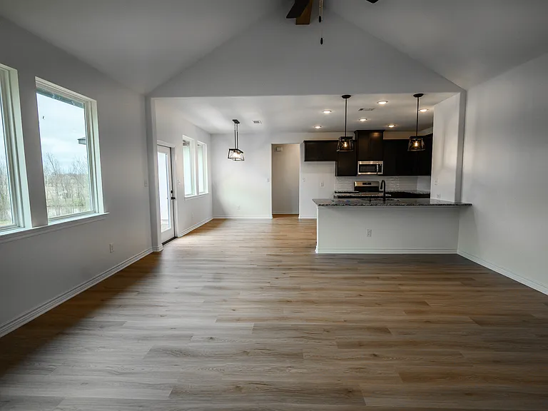 Family Room looking towards Kitchen
