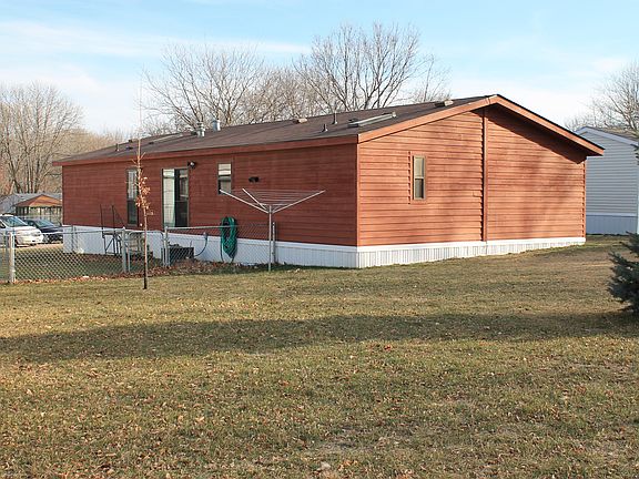 North west corner of house