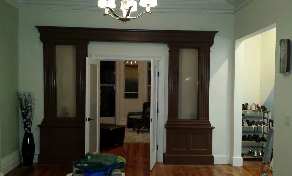 Living room 2 with high ceilings. 