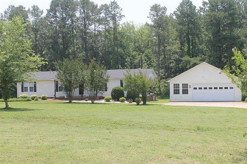 House and garage