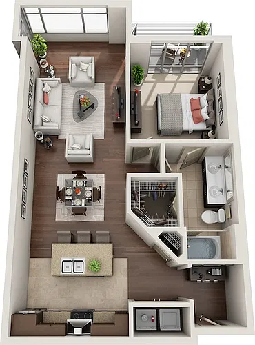 Floor plan A1F