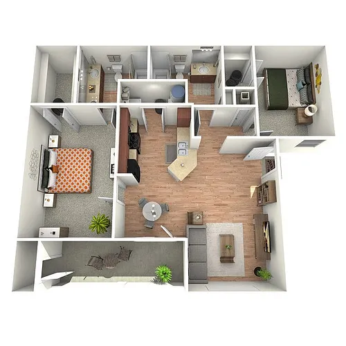 Floor plan The Magnolia