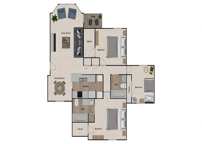 Floor plan Fairfield