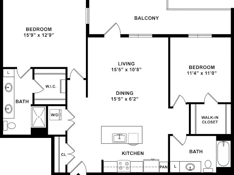 B3 Floor Plan W Dimensions B3 Floor Plan W Dimensions