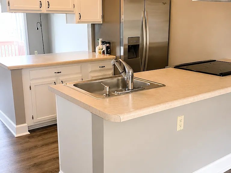 Kitchen with updated appliances
