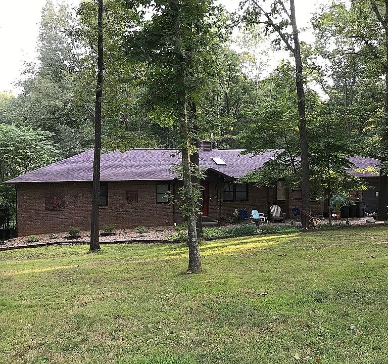 Brick house with New roof