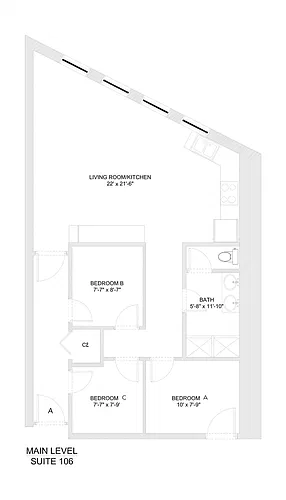 Floor plan B