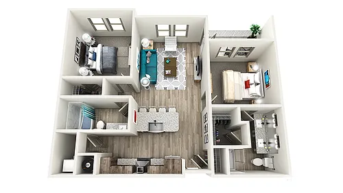 Floor plan B2