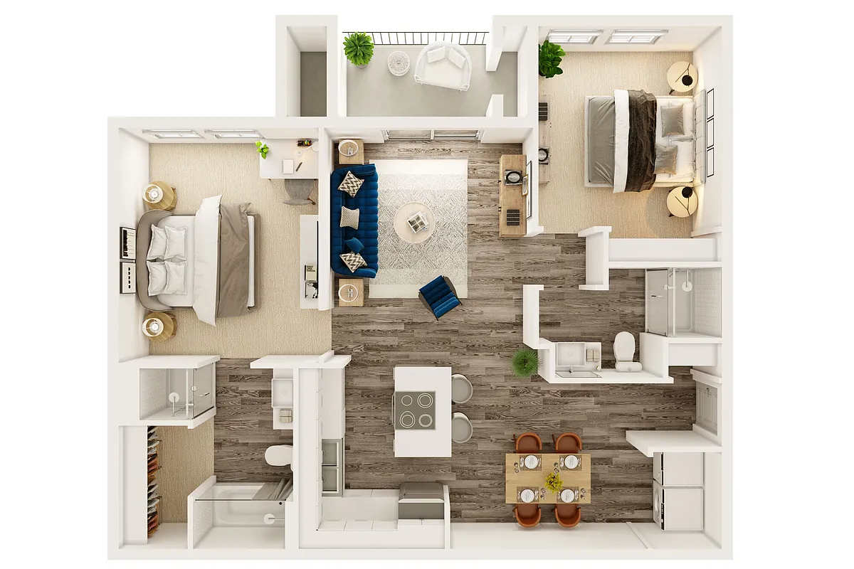 Floor plan B1