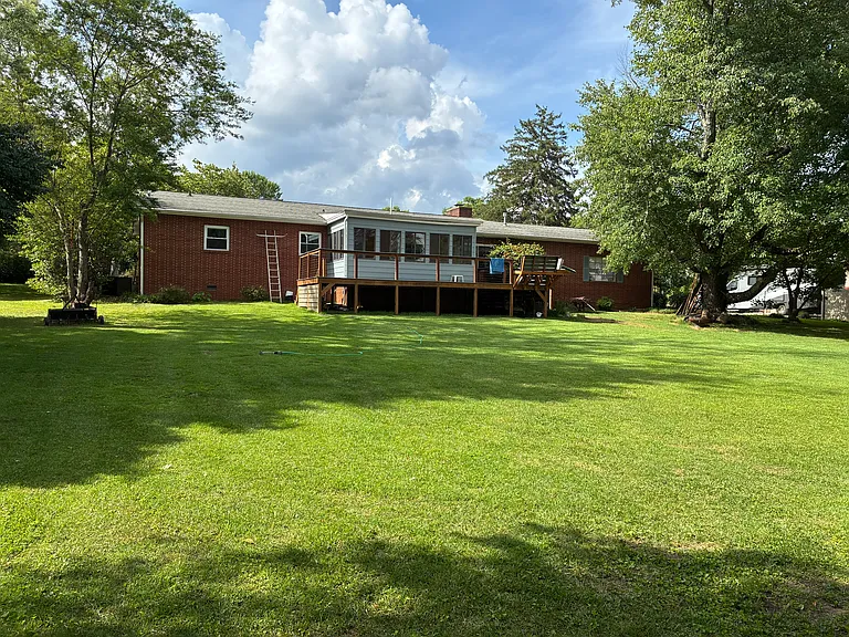 Large back yard, with pretty good privacy, neighbors are older and quiet.