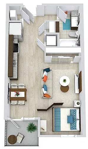 Floor plan Barton