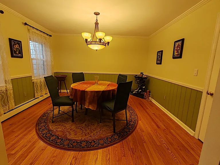Formal dining room.