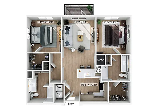 Floor plan B1