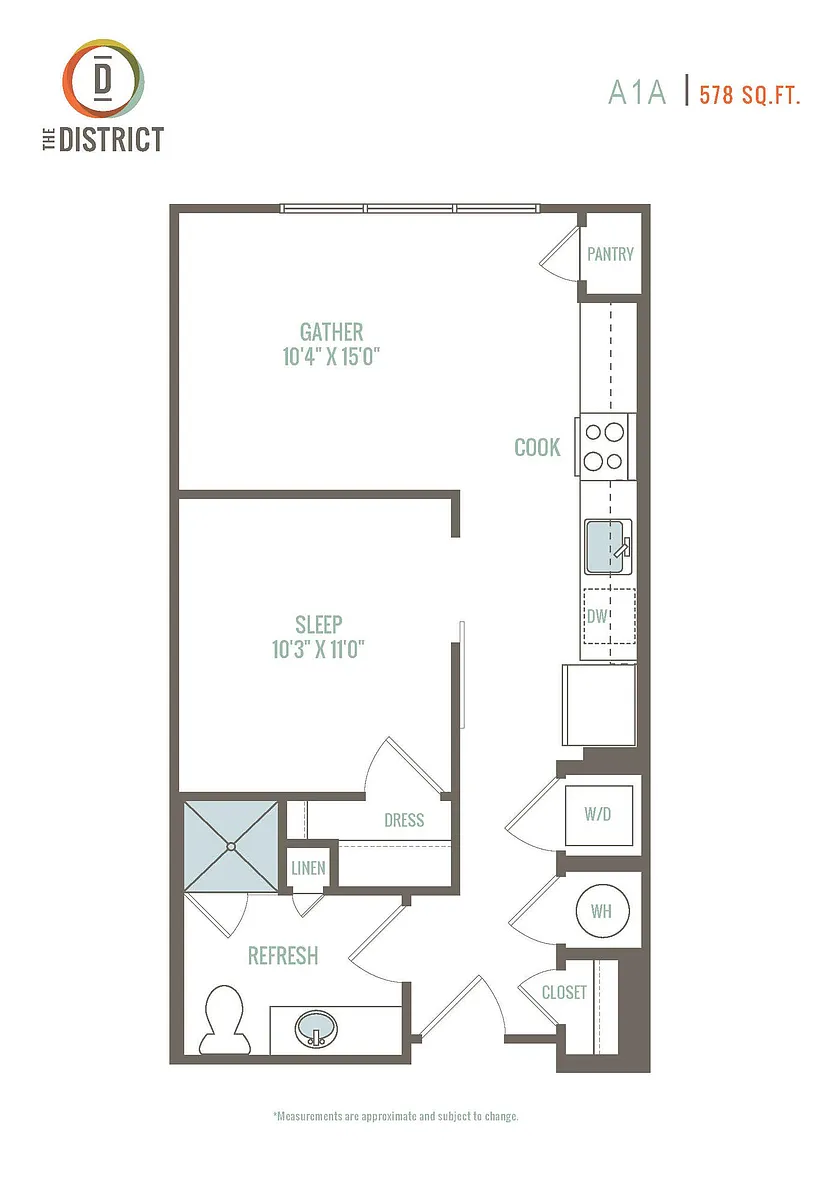 Floor plan A1A