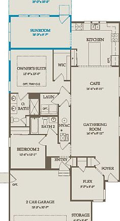 Home Design Layout with Structural Options