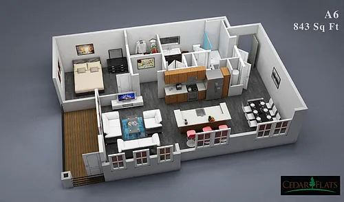 Floor plan A-6