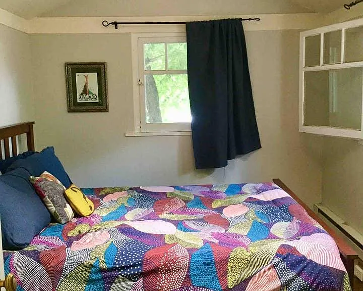 Primary Bedroom, pictured bed is a queen.