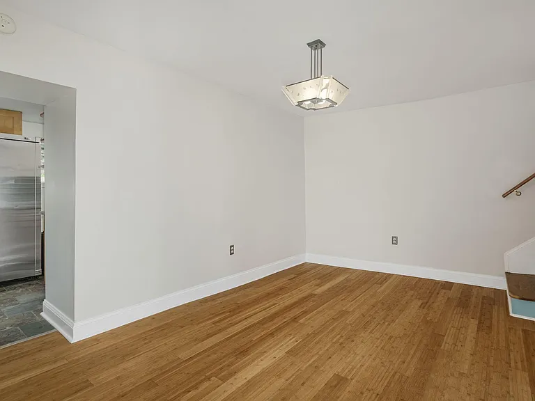 Dining room facing stairs